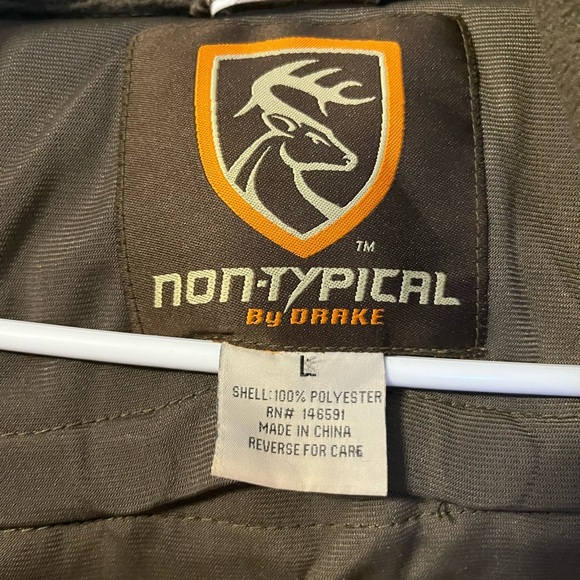 NON-TYPICAL by DRAKE  Camo Hunting Jacket Men's large hooded coat ACTIVEXL - Picture 4 of 5